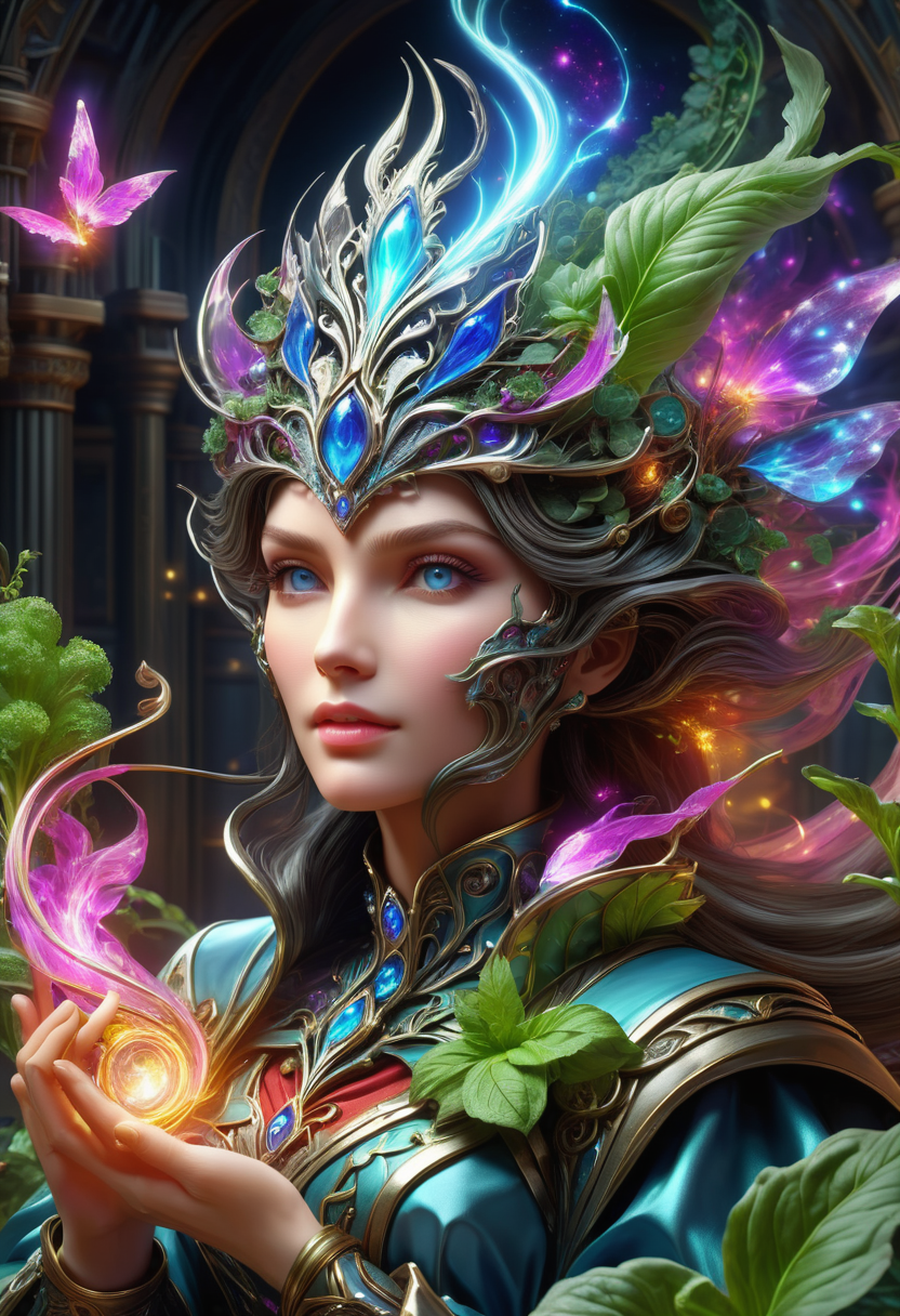 00292-[number]-4057315861-hyper detailed masterpiece, dynamic, awesome quality, a female magical woman casting plant DonMW15pXL magic _lora_DonMW15pXL_0.6.png